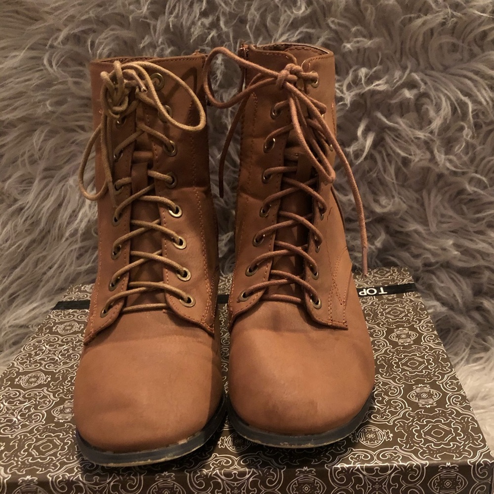 Brown boots